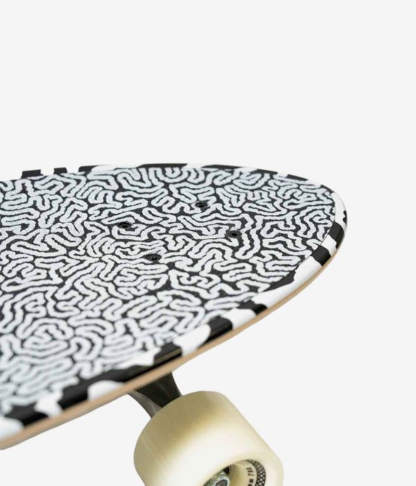 YOW x Pukas Anemone 34.5" (87,6cm) Surfskate Cruiser (black)