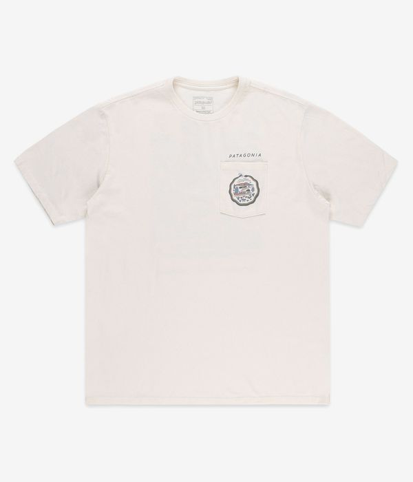 Patagonia Commontrail Pocket Responsibili T-Shirt (birch white)