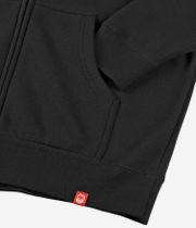 Spitfire Pentagram Drip Dbl Sudadera con cremallera (black red white)