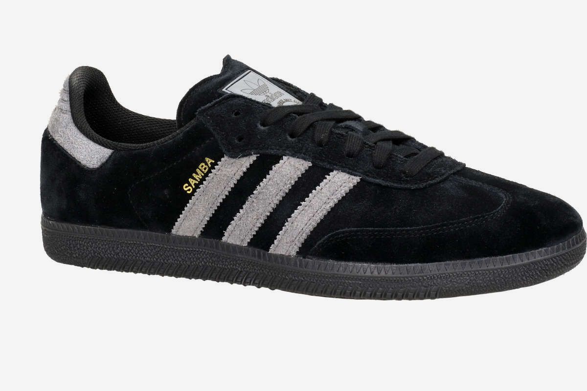 Adidas samba black suede shop