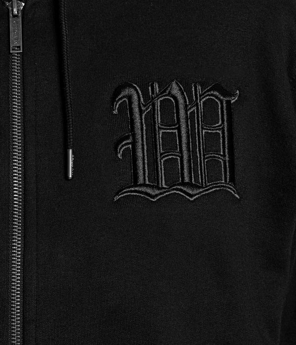 Wasted Paris Kingdom Curve Zip-Hoodie (black)