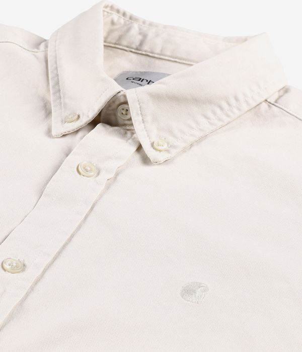 Carhartt WIP Bolton Oxford Shirt (moonbeam garment dyed)