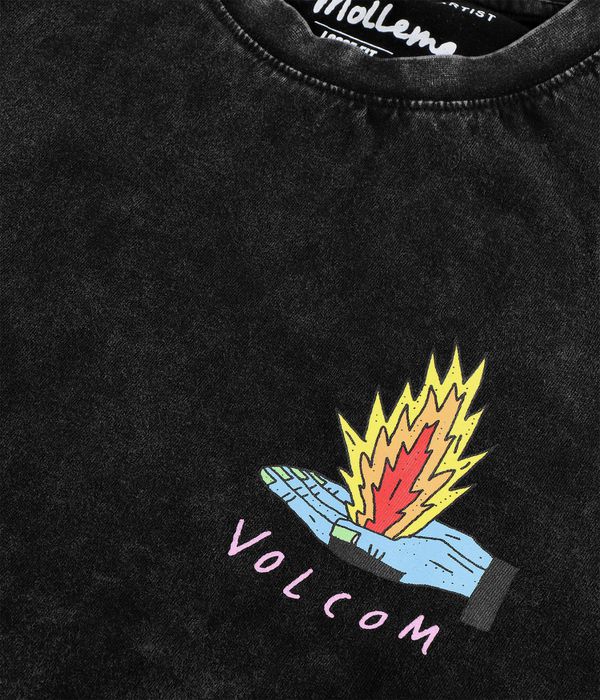 Volcom Featured Artist Bob Mollema T-Shirt (light acid black)