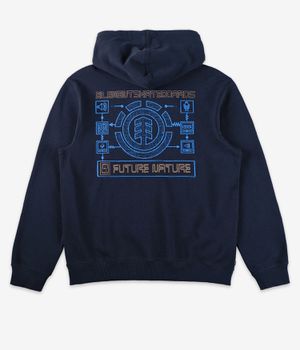 Element Inner Workings Felpa Hoodie (eclipse navy)