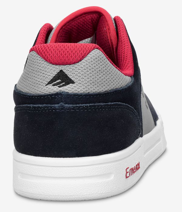 Emerica Heritic Shoes (navy grey red)
