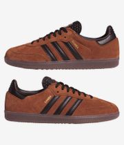 adidas Skateboarding Samba ADV Schuh (dusky bronze core black gum)