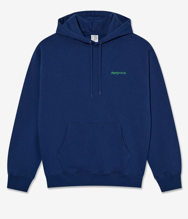 Polar Dave Surf Logo Felpa Hoodie (deep royal blue)