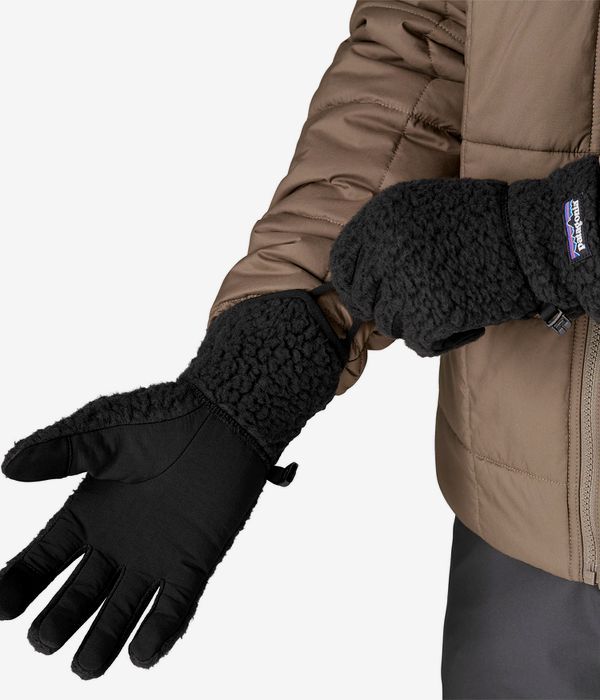 Patagonia Retro Pile Guantes (black)