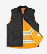 Independent BTG Work Reversible Weste (black orange)