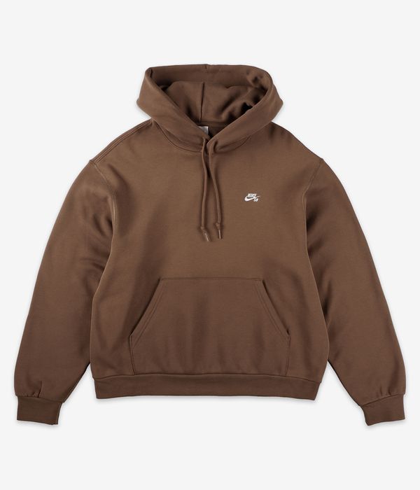 Nike SB Essential Logo sweat à capuche (mosswood brown white)