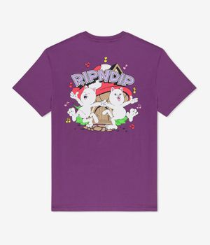 RIPNDIP Shroom House T-Shirt (plum)