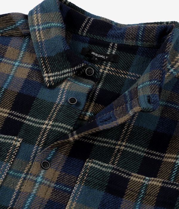 Iriedaily Chillax Lumber Shirt (cara black)