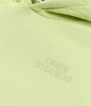 Obey Studios Extra Heavy Hoodie (shadow lime)