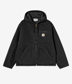 Carhartt WIP Cleveland Cotton Smith Giacca (black stone washed)