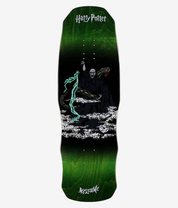 Welcome x Harry Potter Voldemort 9.75" Tavola da skateboard (dark green)