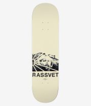 RASSVET | PACCBET Logo Childhood 8.3" Skateboard Deck (white)