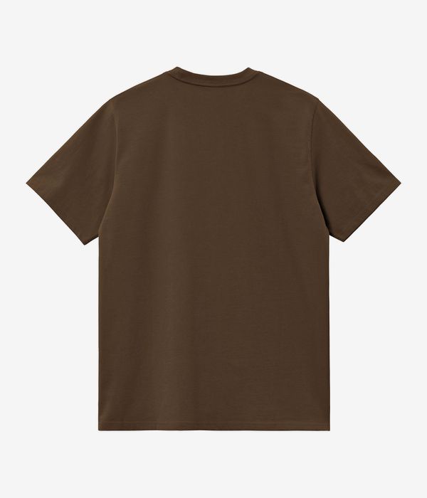 Carhartt WIP Script Embroidery T-Shirt (liberica air sky)