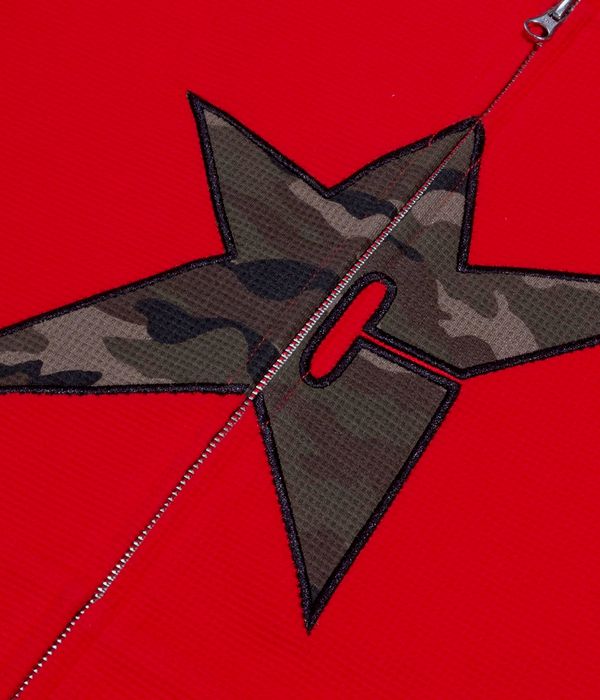 Carpet Company C-Star Thermal Sudadera con cremallera (red)