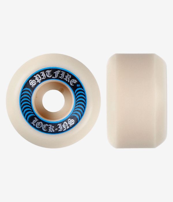 Spitfire Formula Four Lock Ins 53mm Roues (white blue) 53 mm 99A 4 Pack