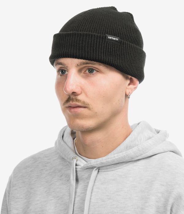 Shop Carhartt WIP Gordan Recycled Beanie black online skatedeluxe