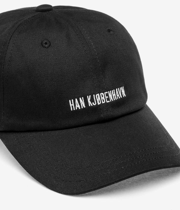 HAN KJØBENHAVN Cotton Czapki z Daszkiem (black logo)