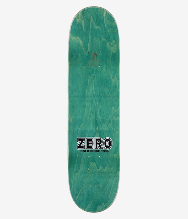 Zero Classic Bold 8.25" Skateboard Deck (black white)