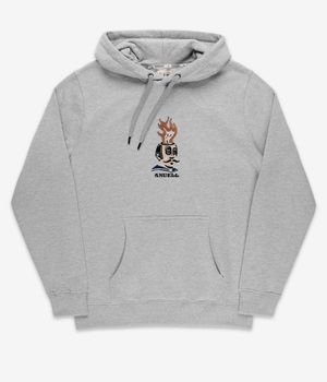 Anuell Flaming Jerry Organic Hoodie (heather grey)