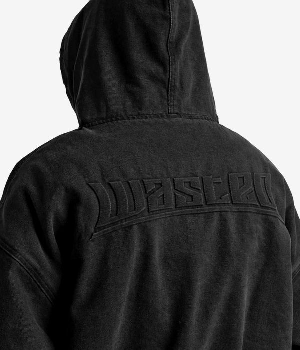 Wasted Paris Pusher Shelter Jacket (faded black)