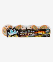 Spitfire Formula Four Chrome VNM Conical Full Wheels (natural) 54 mm 99A 4 Pack