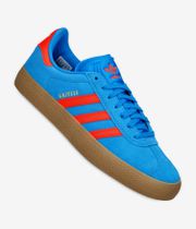 adidas Skateboarding Gazelle ADV Buty (bright blue solar red gum)
