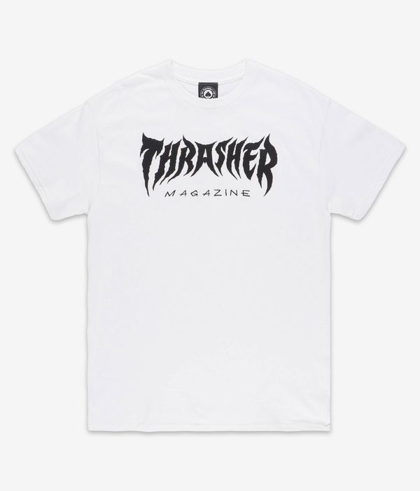 Thrasher Metal T-Shirt (white)