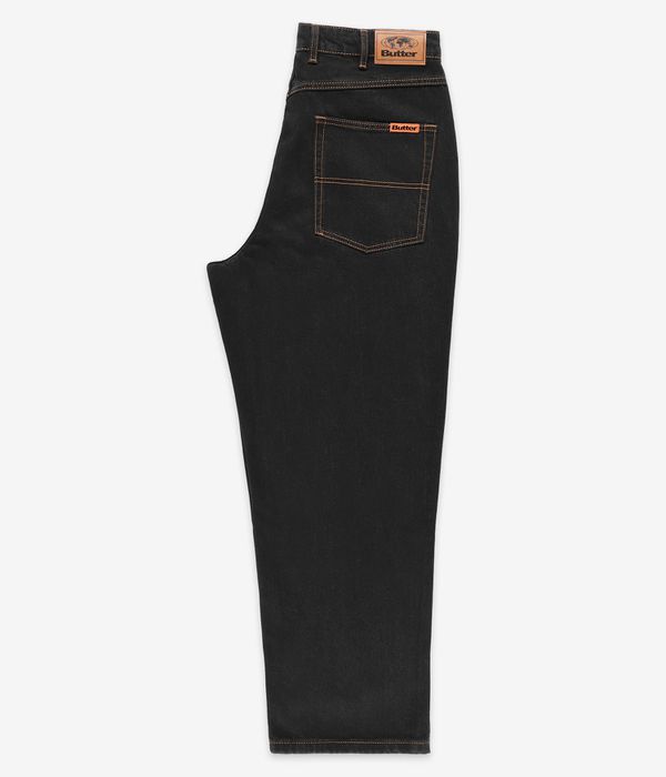 Butter Goods Baggy Denim Jeansy (washed black)