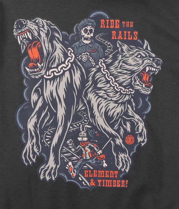 Element x Timber! Guard Dogs Hoodie (off black)