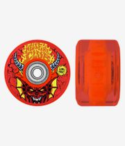 Santa Cruz x Stranger Things Slimeballs Hellfire Club Light Ups OG Roues (slime red) 66 mm 78A 4 Pac