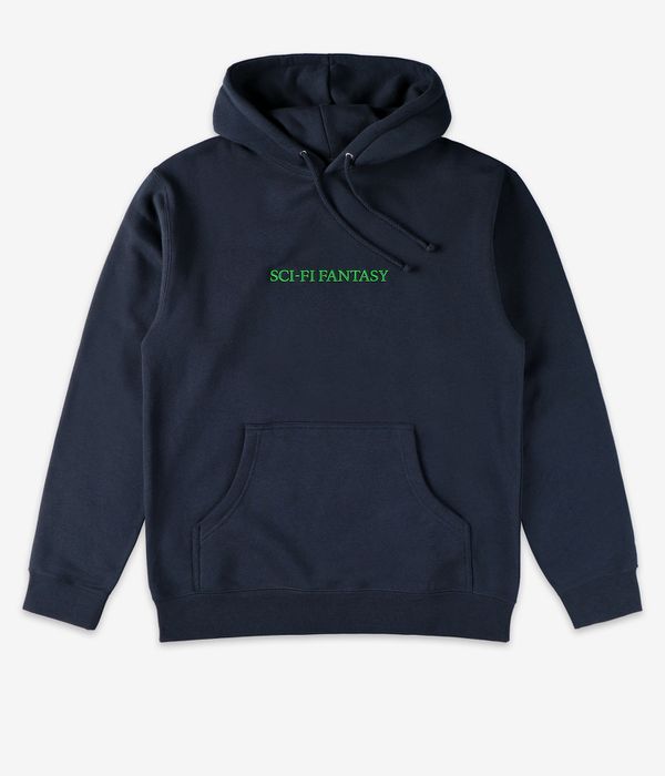 Sci-Fi Fantasy Logo Bluzy z Kapturem (indigo)