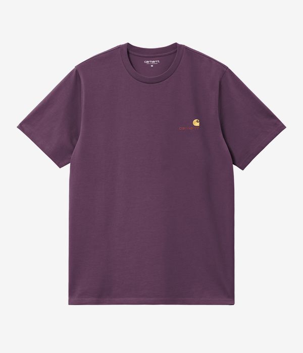 Carhartt WIP American Script Organic T-Shirt (huckleberry)