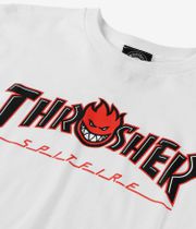 Thrasher x Spitfire Big Head Outline Camiseta (white)