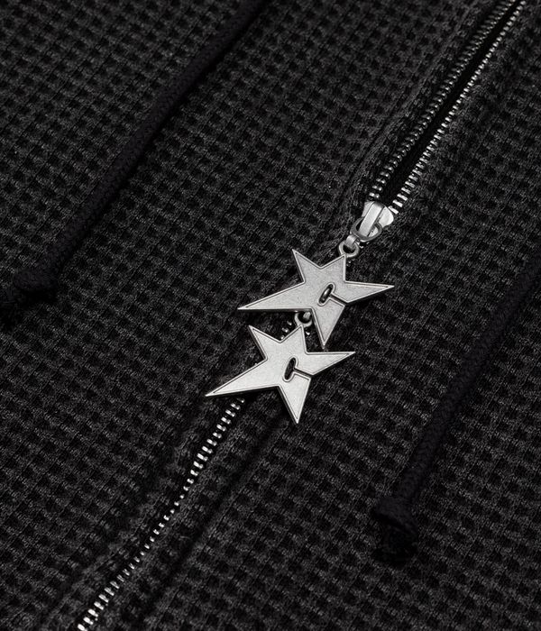 Carpet Company C-Star Double Thermal Zip-Sweatshirt avec capuchon (black)