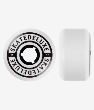 skatedeluxe Conical Ruote (white/black) 56mm 100A pacco da 4