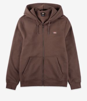 Dickies Oakport Zip-Sweatshirt avec capuchon (timber brown)