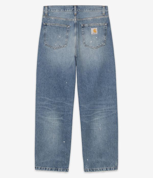 Carhartt WIP Landon Pant Jeans (blue destroy wash splatter)