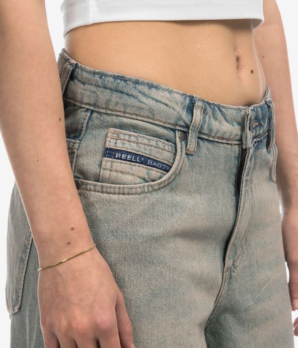 REELL Chloè Baggy Jeans women (faded light blue)