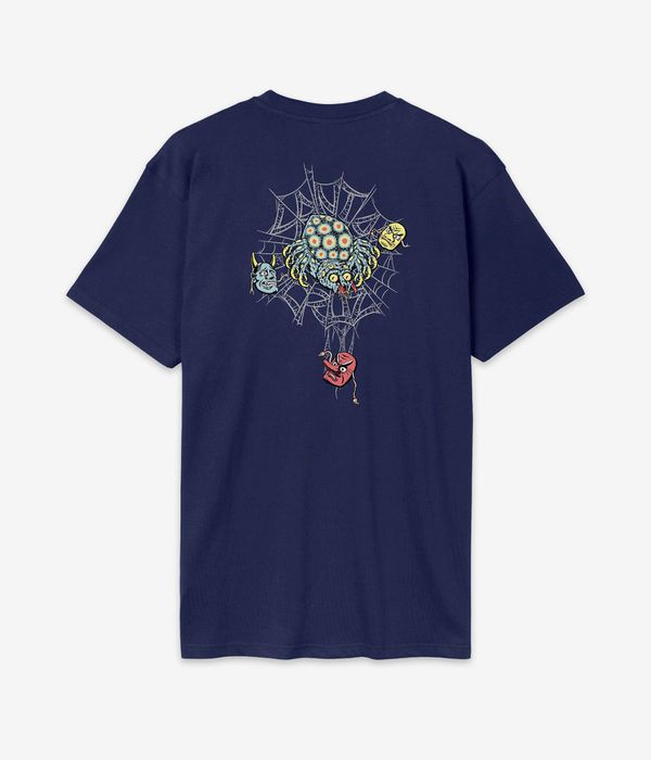 Santa Cruz Dressen Spider T-Shirt (midnight blue)