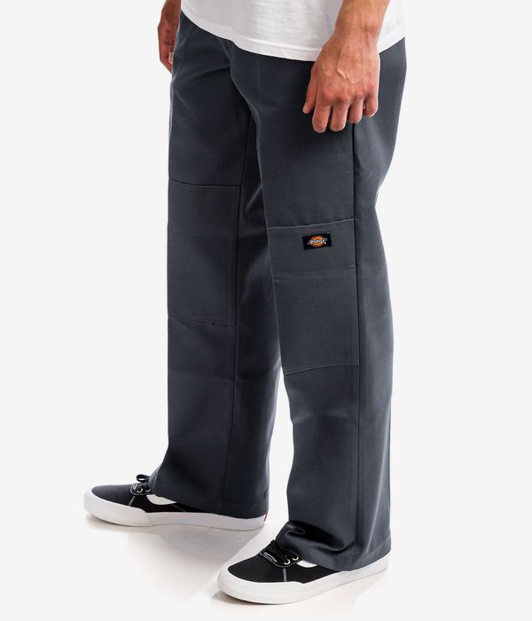 Shop Dickies Double Knee Work Pants (charcoal grey) online