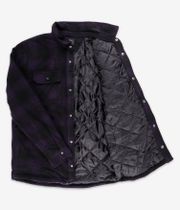 Volcom Bowered Fleece Shirt Giacca (dark purple)