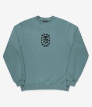 Passport Fountain Emb Sweater (washed teal)