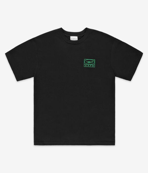 Skateboard Cafe 45 T-Shirt (black green)