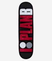 Plan B Mix-Match 8.125" Skateboard Deck (red)