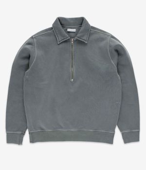 Pop Trading Company Halfzip Sweatshirt (agave green)