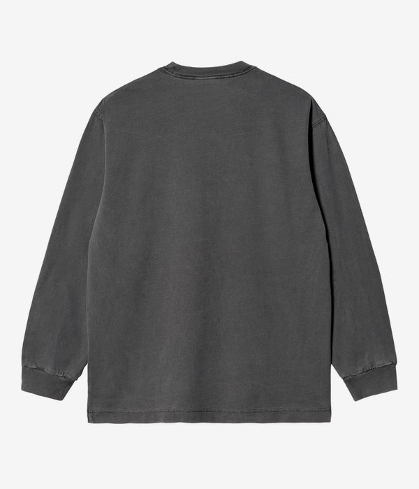 Carhartt WIP Vista Top z Długim Rękawem (black garment dyed)